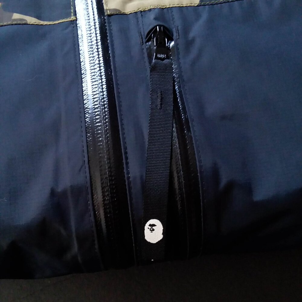Bape 1st Camo Pertex Shield Rain Windbreaker Jacket Made in Japan - Picture 9 of 16